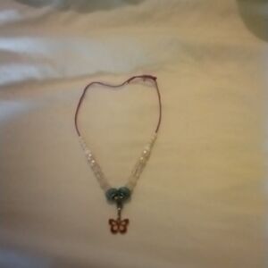 Butterfly Pendant Kids Necklace